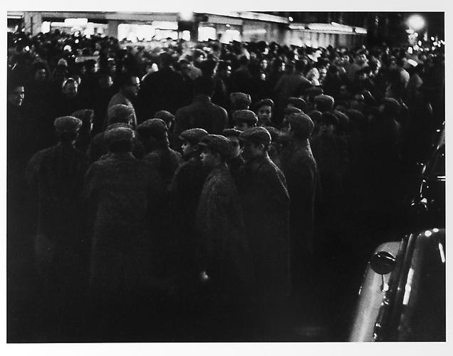 Group of children in street all dressed alike 
mid 1950s
Gelatin Silver Print