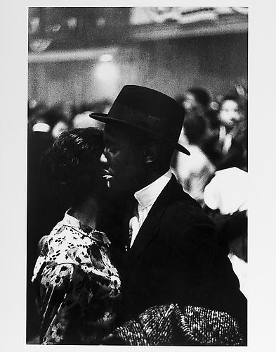 Harlem dance, couple dancing, man with toothpick
mid 1950s
Gelatin Silver Print