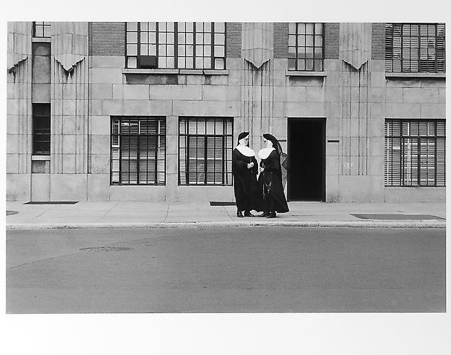 Two nuns
mid 1950s
Gelatin Silver Print