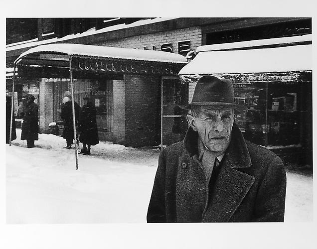 Man in snow
mid 1950s
Gelatin Silver Print