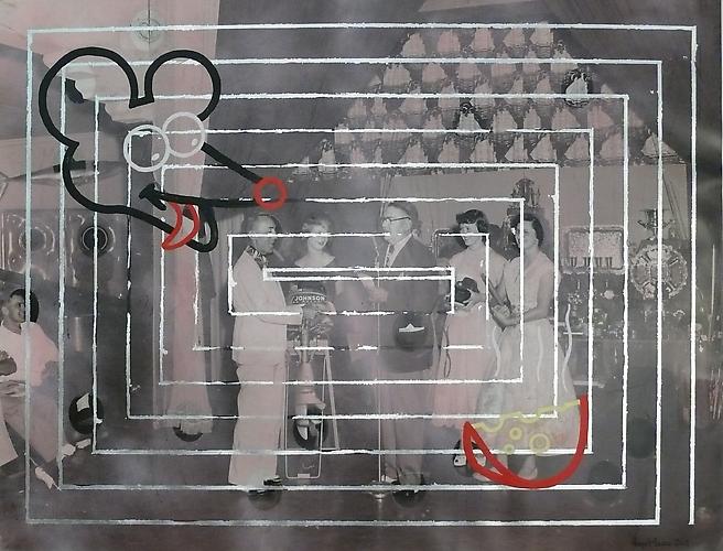 Hugo Moro
Bait
33" x 42"
mixed media on C-print