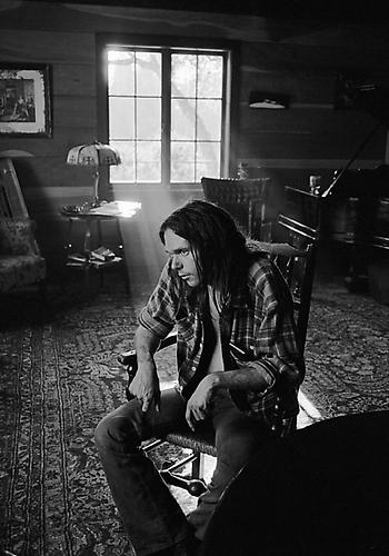 Joel Bernstein, Neil Young at Home, Northern California
1971
gelatin silver print
