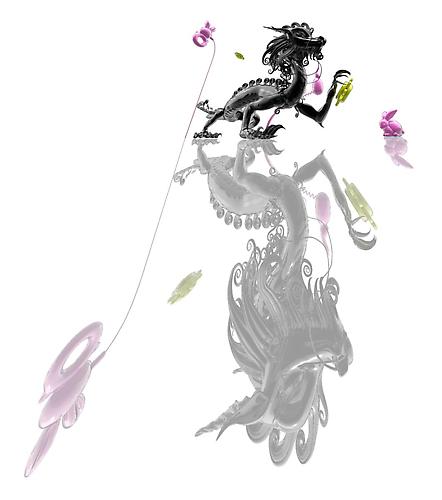 Black Dragon YONG, Crystal Candy High Gloss Dolls 2010
C print, 60 x 67.92 inch