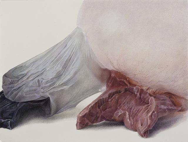 Black Grape, Cotton Candy, 2012
Colored pencil on paper
18 x 24 inches