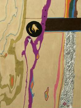  Bitter Silver , 2012
Mixed media on wood panel
16 x 12 inches