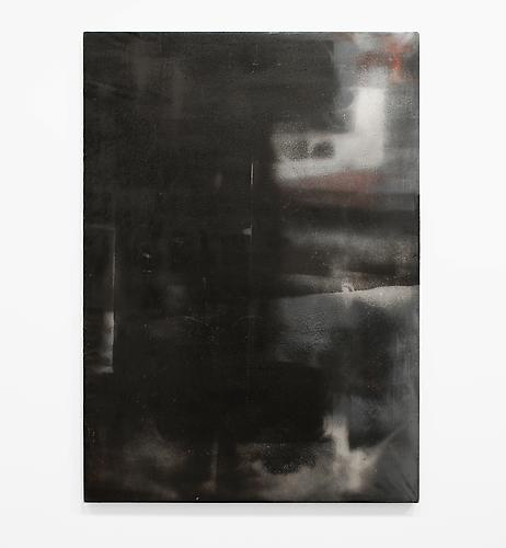  Blacksmith Painting No. 5 , 2012, primed linen and paint, 67 x 47.25 inches