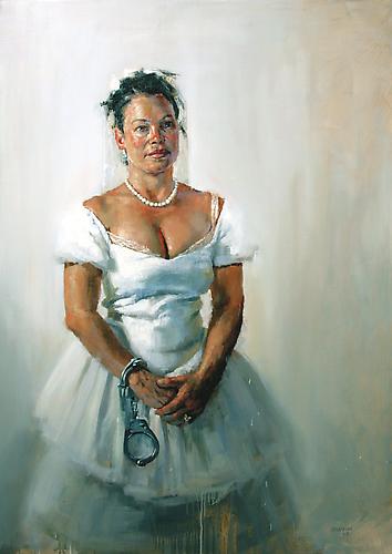 Jorg Dubin
Bride, 2005
Oil on linen
52 x 37 inches