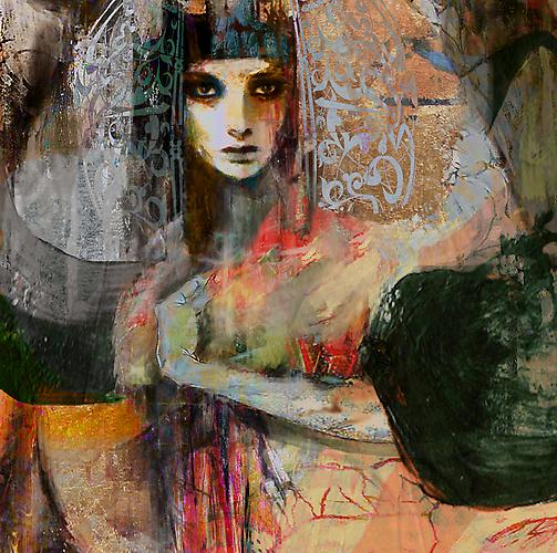 Bride of Liberty  -  SOLD 
Mixed Media on Canvas
48 x 48 "