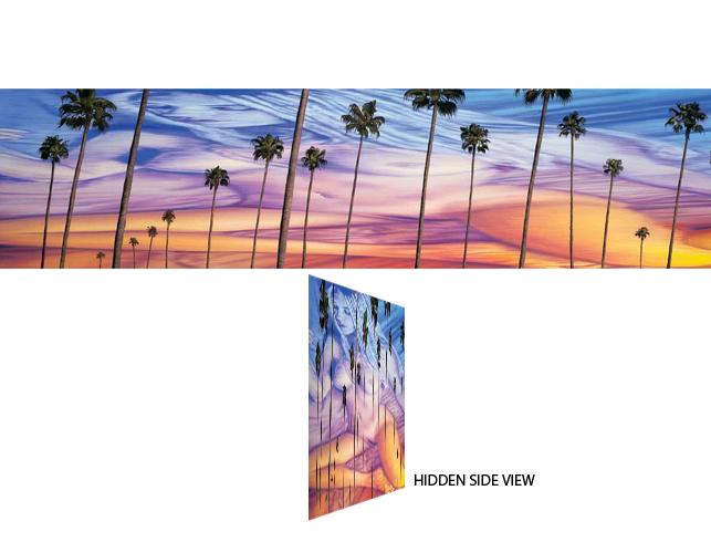 SUNSET STRIP
Oil on canvas
15 x 60 inches