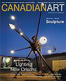 ANDREW MORROW FEATURED IN THE WINTER ISSUE OF CANADIAN ART MAGAZINE