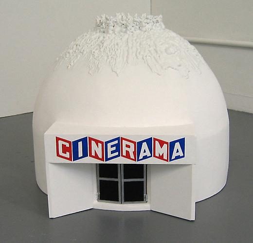 Chris Beas
"Cinerama Dome", 2004
Wood, plaster and paint
24 x 24 inches
