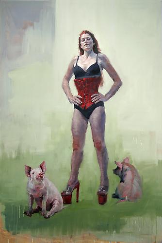 Jorg Dubin
Command and Control, 2008
Oil on linen
72 x 48 inches