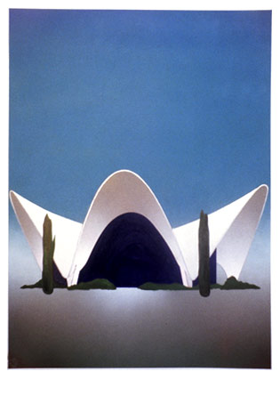Concha Redux, 2005
Enamel on paper 
24 x 32 inches 
$1,500