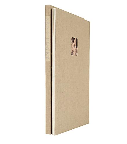 Sanctuary was produce in an edition of 26 signed copies, lettered A through Z in 2003. The text and poem are by Samina Quraeshi, who also designed the book.