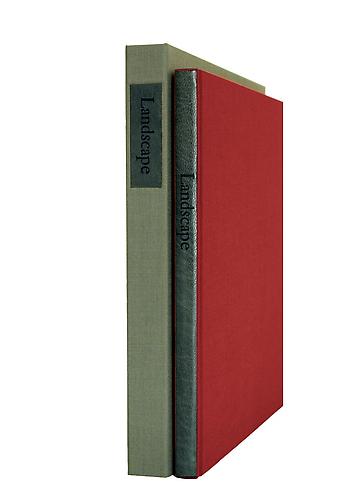 Landscape-Fleeting Images was produced in an edition of 26 signed copies lettered A through Z in 2005. Text and design was by Samina Quraeshi.