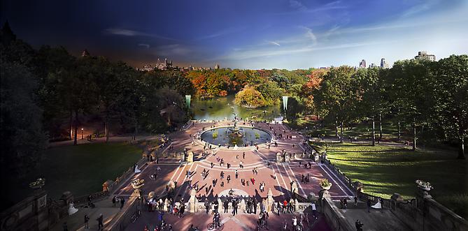 Bethesda Fountain 
2011
Digital C-print