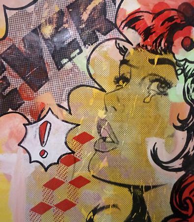 Dan Monteavaro
"Never"
40" x 34"
oil and ink on canvas
2012