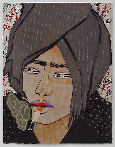 The Mocambo Suite (Brother Sharp), 2011
vintage kimono silks
13 x 9 inches