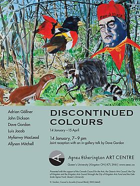 ADRIAN GÖLLNER APPEARS IN DISCONTINUED COLOURS AT THE AGNES ETHERINGTON ART CENTRE