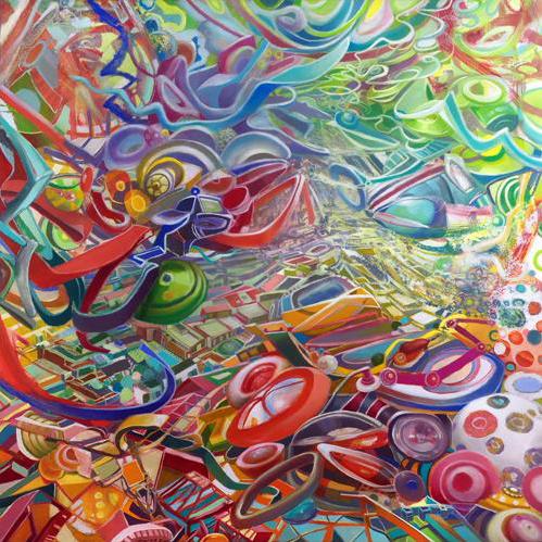 Atlantis, 2010
Oil paint on panel
24 x 24 inches