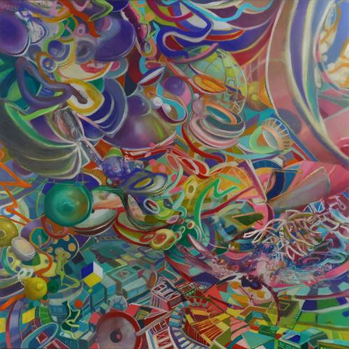 Helix, 2010
Oil on panel
24 x 24 inches