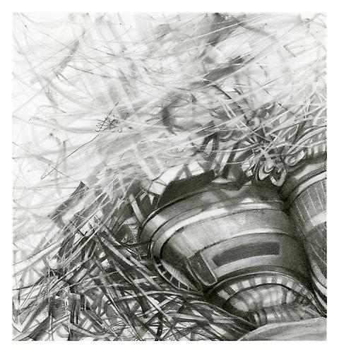 Untitled #6, 2011
Graphite on bristol
13.5 x 13 inches