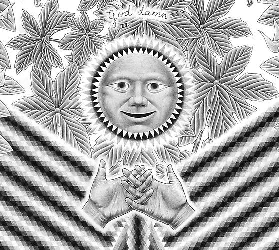 Eric Beltz, Buddha Zodiac (detail)