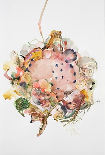 Emilie Clark, Untitled (EHR 18) from Sweet Corruptions (2011)
Watercolor On Paper
22h x 15w in