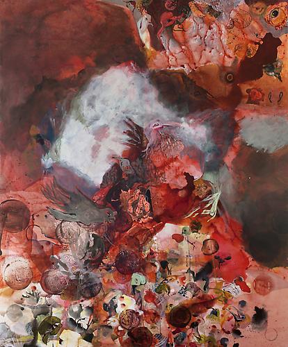 Untitled (EHR P45) from Sweet Corruptions (2012)
Acrylic On Canvas
72h x 60w in (182.88h x 152.4w cm)