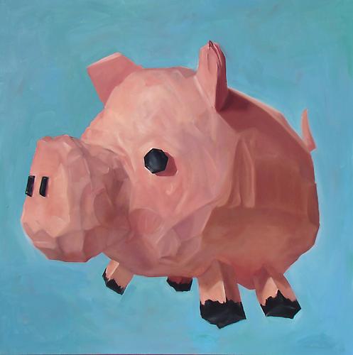 Andrew Smenos
 You’re Going to Eat It All , 2012
Oil on canvas
48 x 48 inches
