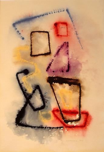 Edward Kienholz
Untitled, 1956
Watercolor on paper; Signed and dated on recto
Image: 20 x 14 inches