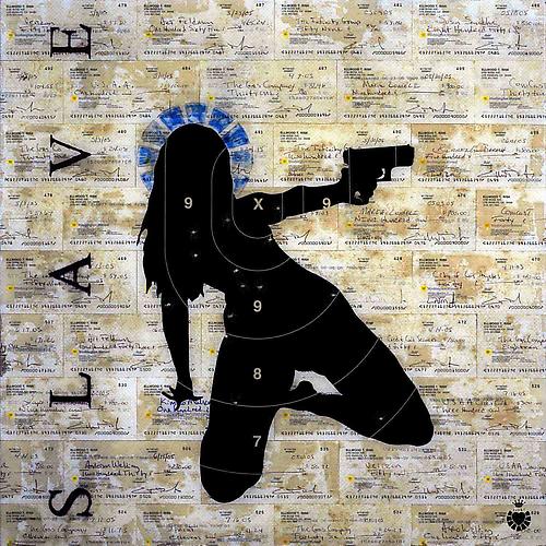 Ellwood T. Risk; Slave, 2011
Archival digital print on canvas on wood panel with resin finish, framed
Edition of 5; 45 x 45 x 2 inches