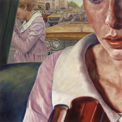 1963 Plymouth Belvedere (Rosemary's Baby), 2012  
Oil on linen 
36 x 36 inches