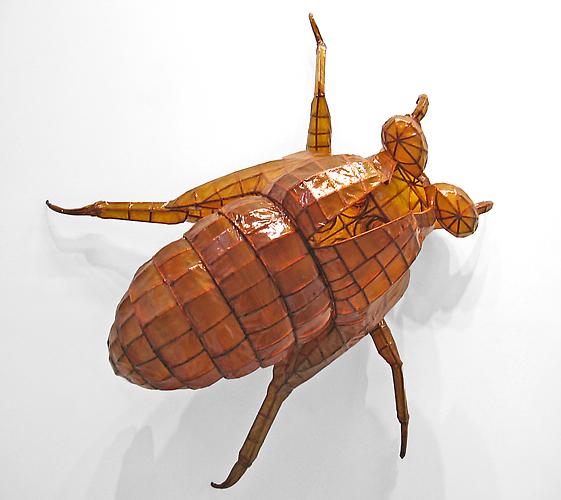 Erika Wanenmacher 'Born Again', 2007 basswood, silk & shellac 48 x 48 x 28 inches