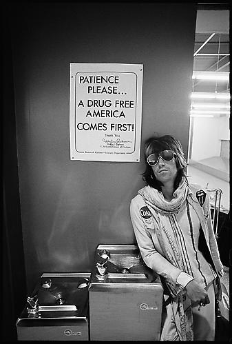 Keith Richards, "Patience Please"
1972
gelatin silver print
