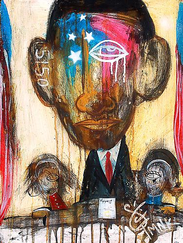 TMNK
Executive Order
18" x 24"
acrylic enamel and oxidation on masonite
2009