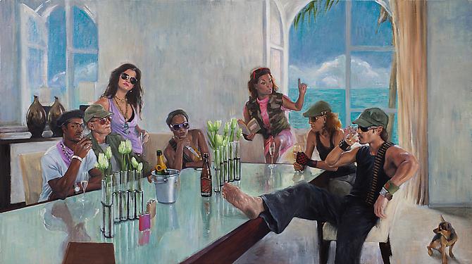 Exegesis, 2009-2012
Oil on linen
20 x 36 inches
