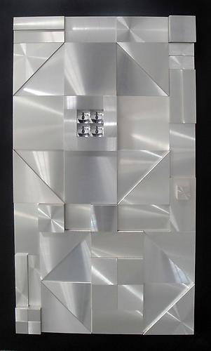 Black Plus 64 #11, 1969
Aluminum construction
28 x 18 inches