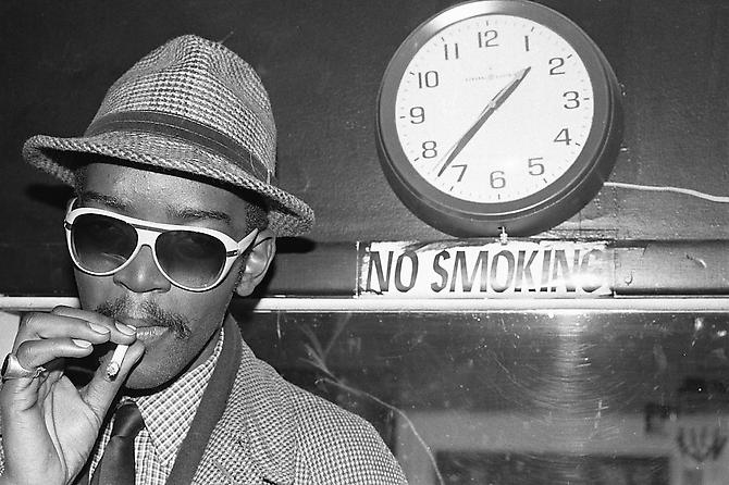Fab 5 Freddy, No Smoking, TV Party
1980
Silver Gelatin Print
16 x 20 in. 
Ed. 25