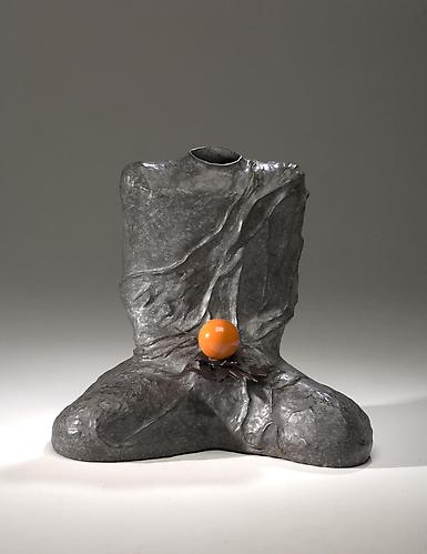 Fall Buddha, 2009
bronze and powder coated steel
32 x 33 x 26 inches