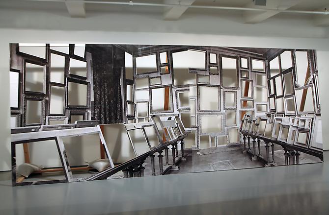  Room of Martyrs, Jeu de Paume, 2011 
Mixed media
96 x 240 x 36 in.

  View Description   ➤