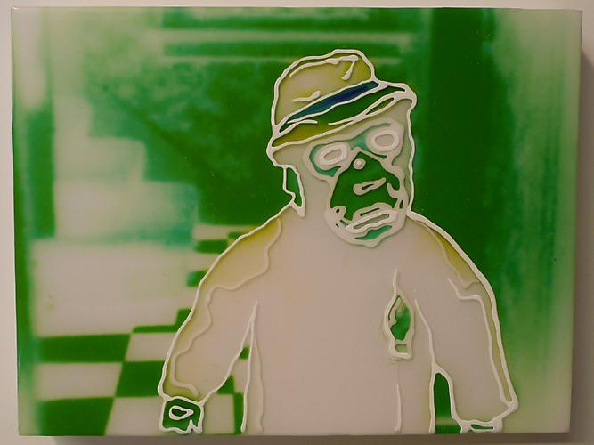 Film V, 2011
C-print, acrylic and resin on panel
7.5 x 10 inches