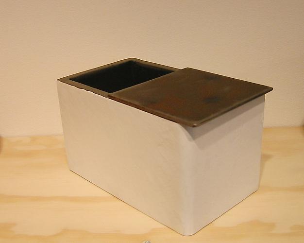 Filter, 2005
steel and paint
4 x 6 x 3 inches