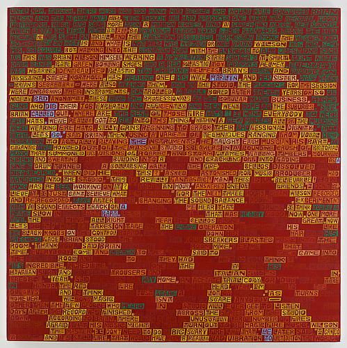  Fire 
2011
acrylic on canvas
64 x 64 inches
