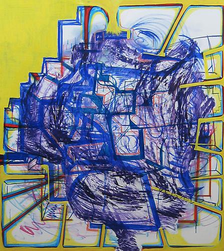 Joanne Greenbaum
Untitled 2006 
70 x 60 inches
oil on linen