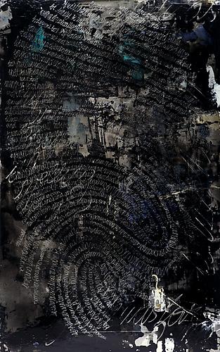 Group Theory
96" x 59.5"
etched aluminum with oil
2012