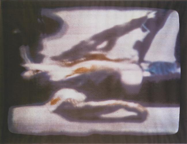 RICHARD HAMILTON
 Kent State, 1970 
Screenprint from 13 stencils on Schoeller Durer paper
26 1/2 x 34 1/4 in., No. 3313 from an edition of 5000