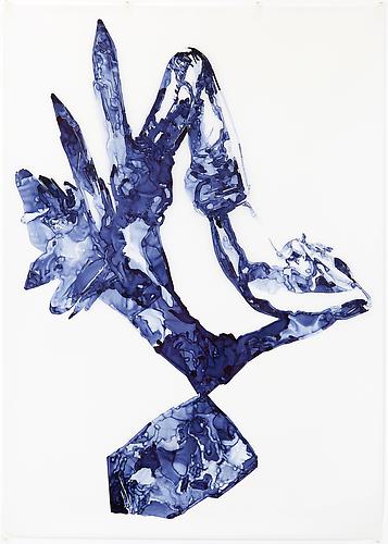 Celestite, 2012
Ink on drafting film
84 x 60 inches