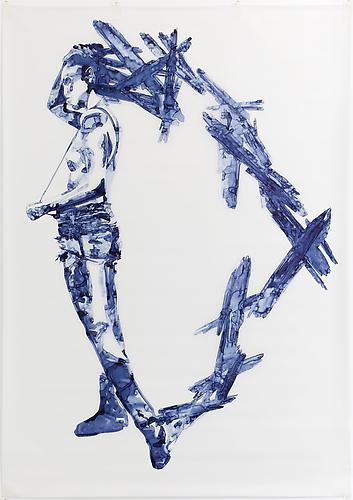 Pyromorphite, 2011
Ink on drafting film
84 x 60 inches