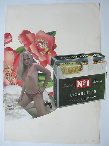 Duncan Hannah
 RATED XXX , 2010
Collage
14 x 11 inches